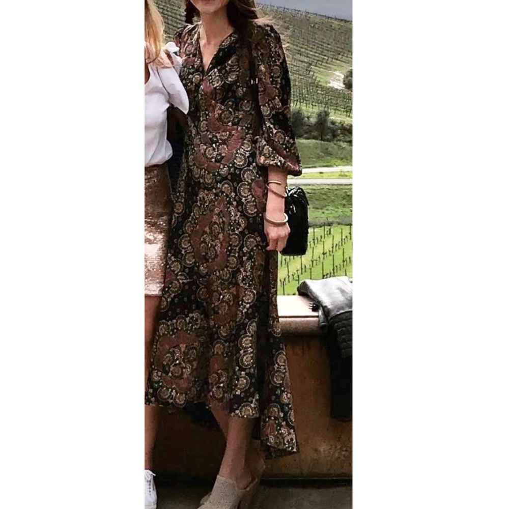 JCrew Point Sur High Low Maxi Dress